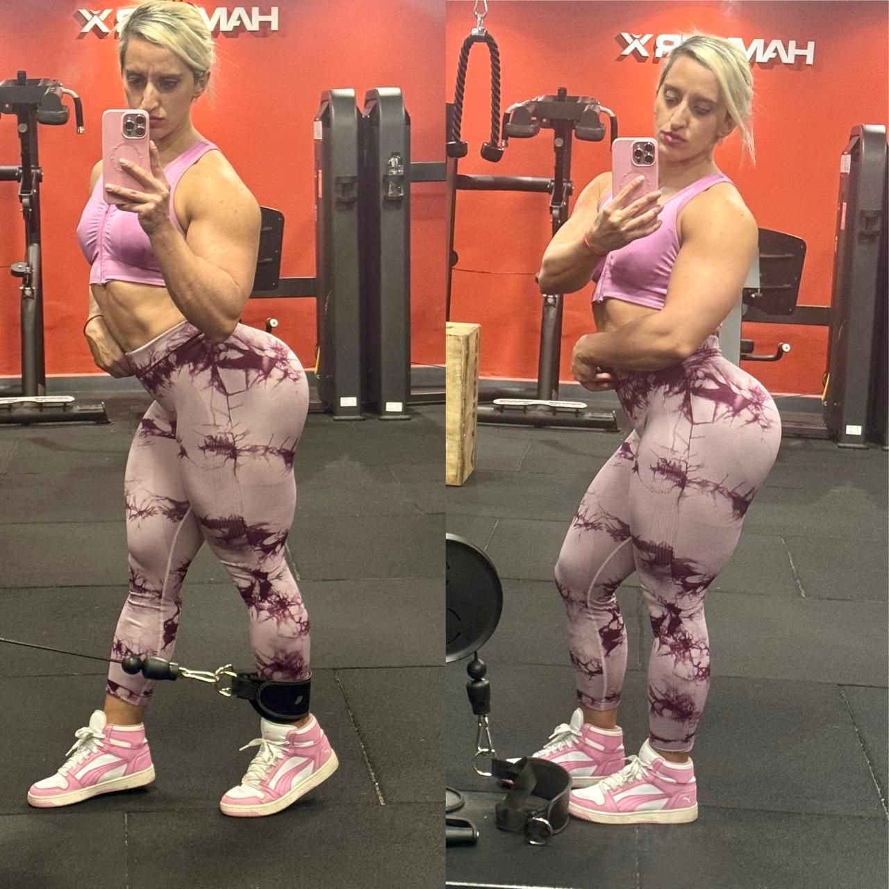 Female bodybuilder muscle worship session Dallas TX — girls with muscle