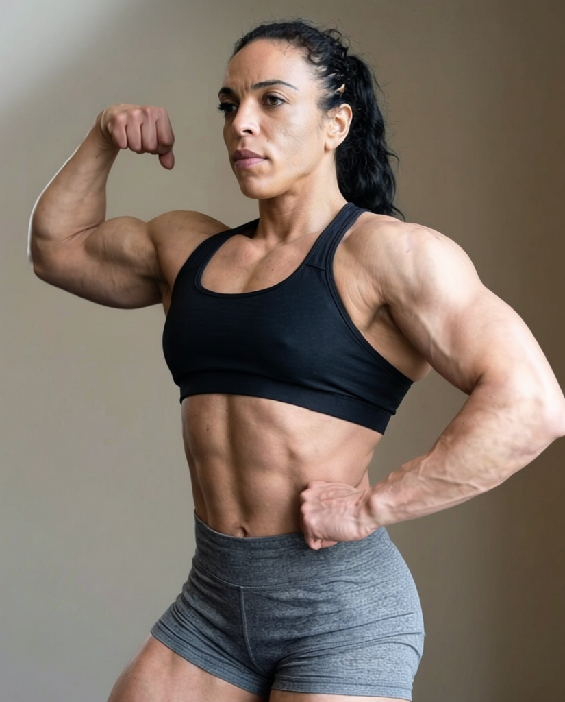 wrestling sessions Chicago — female bodybuilder wrestling girlswithmuscle